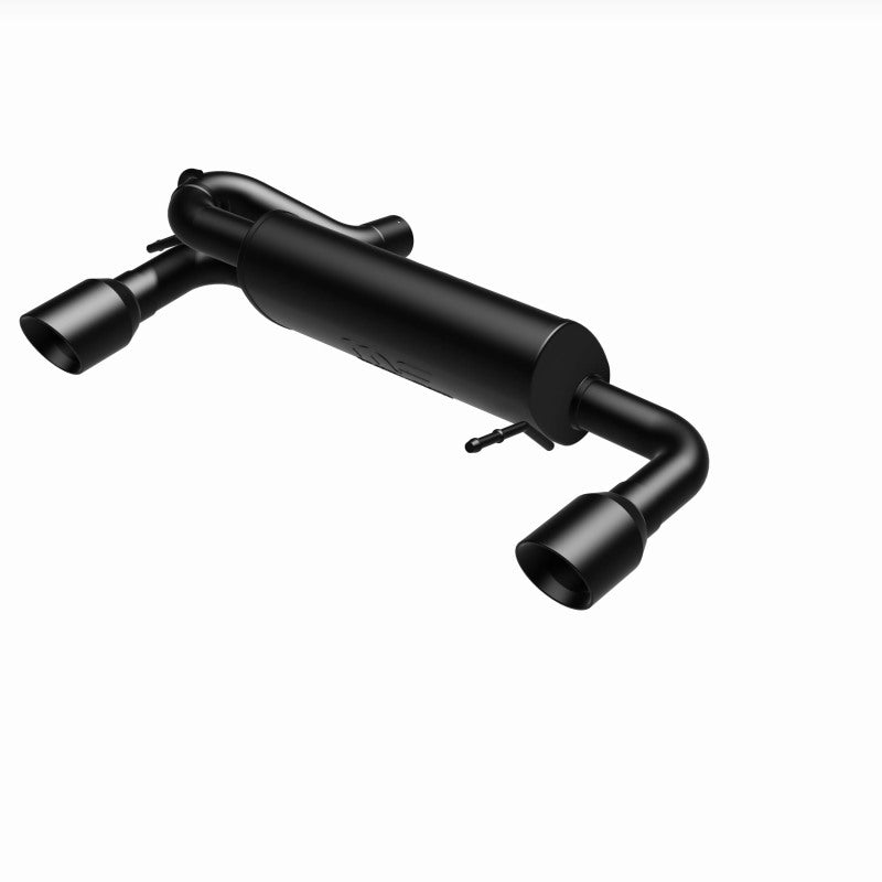 Magnaflow 19555 MagnaFlow 2021 Ford Bronco 2.3L I-4 Axle-Back Exhaust w/ Dual Split Rear Style Exit- Black Tips