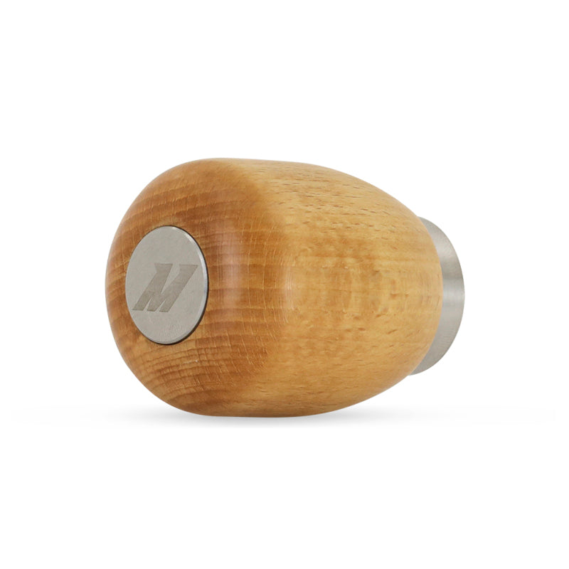 Mishimoto MMSK-WD-SBE Short Steel Core Wood Shift Knob - Beech