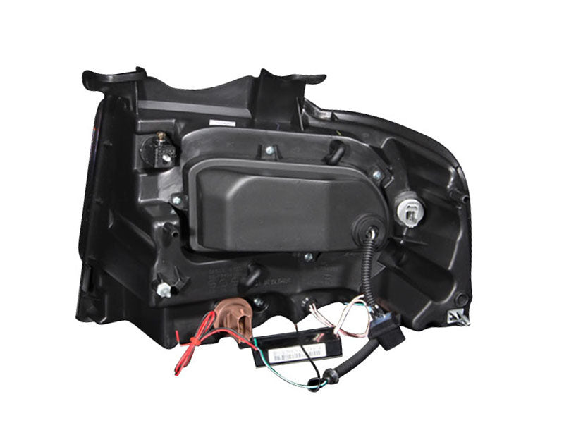 ANZO 111113 2007-2014 Ford Expedition Projector Headlights w/ Halo Black