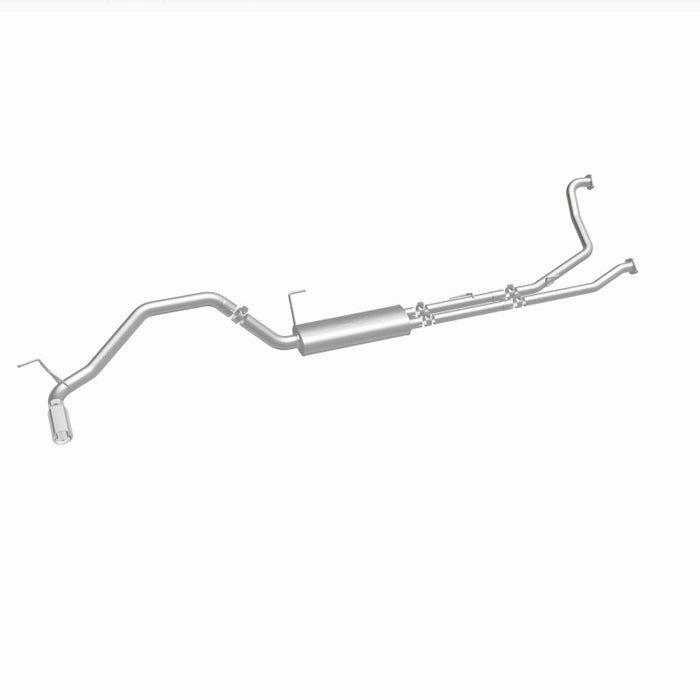 Magnaflow 19421 MagnaFlow CatBack 07-15 Nissan Titan V8 LGAS/LFLEX Single MF Polished Stainless Exhaust
