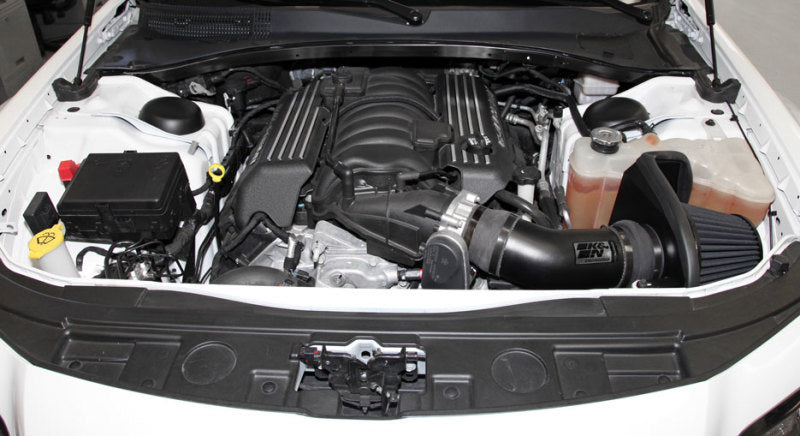 K&N Engineering 71-2545 K&N 11-13 Dodge Challenger V8/12-13 Charger V8 / 12-13 Chrysler 300 Black Performance Intake Kit