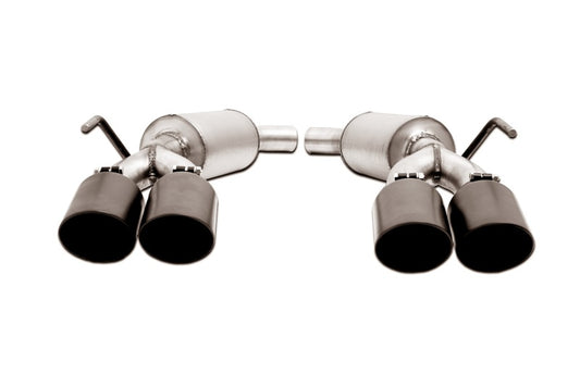 Gibson 619718B 20-23 Ford Explorer ST / Lincoln Aviator 3.0L 2.25in Axle-Back Dual Exhaust - Black Elite