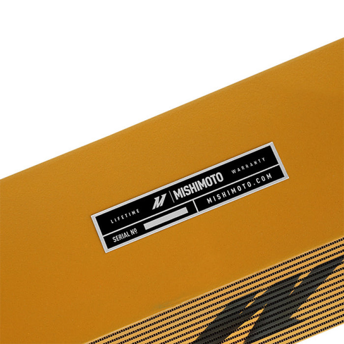 Mishimoto MMINT-FOST-13KBGD 2013+ Ford Focus ST Gold Intercooler w/ Black Pipes