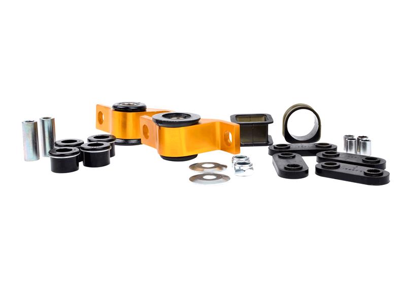 Whiteline W53518 Plus 01-06 BMW E46 M3 Front Control Arm Lower Inner Rear Bushing Set