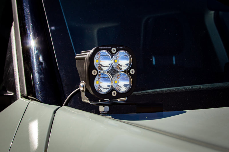 Baja Designs 447686 21+ Ford Bronco Sport Squadron Pro Spot LED Light Pods - Clear