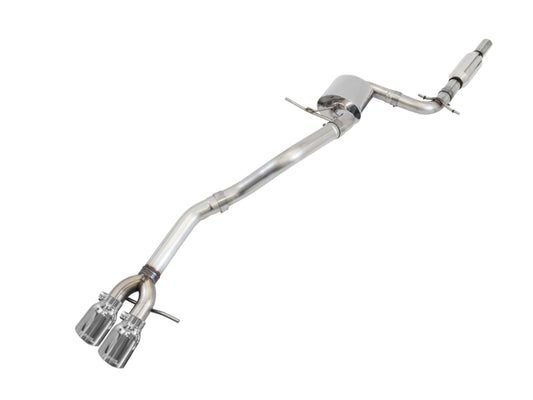 AWE Tuning 3020-22024 Mk5 Jetta Mk6 Sportwagen 2.5L Track Edition Exhaust - Polished Silver Tips