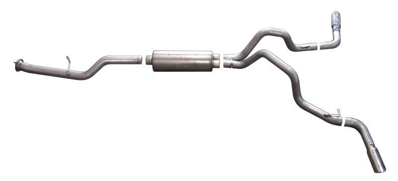 Gibson 65652 15-19 GMC Sierra 2500 HD Base 6.0L 3.5in/3in Cat-Back Dual Extreme Exhaust - Stainless