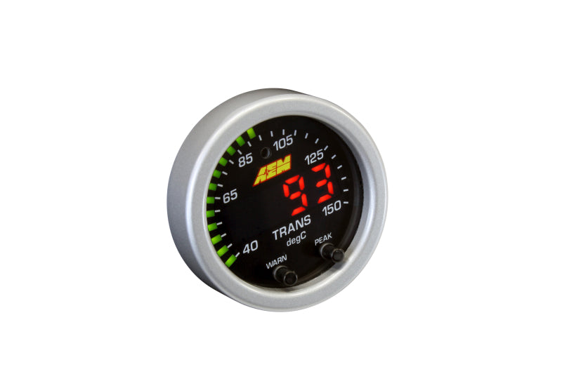 AEM 30-0302 X-Series Temperature 100-300F Gauge Kit (ONLY Black Bezel and Water Temp. Faceplate)