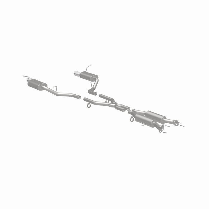Magnaflow 15068 MagnaFlow 11-12 Dodge Durango V8 5.7L Dual Split Rear Exit Stainless Cat Back Performance Exhaust