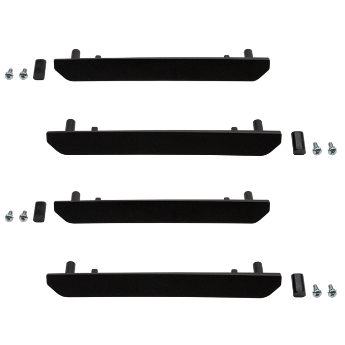 Wehrli WCF100393 2020+ GMC 2500/3500HD Fender Flare Marker Light Delete Kit w/o Logo - Fine Texture Black