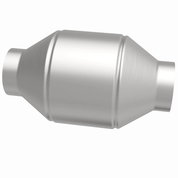Magnaflow 51656 MagnaFlow Conv Univ 2.5in Inlet/Outlet Center/Center Round 3in Body L x 5in W x 8.75in Overall L