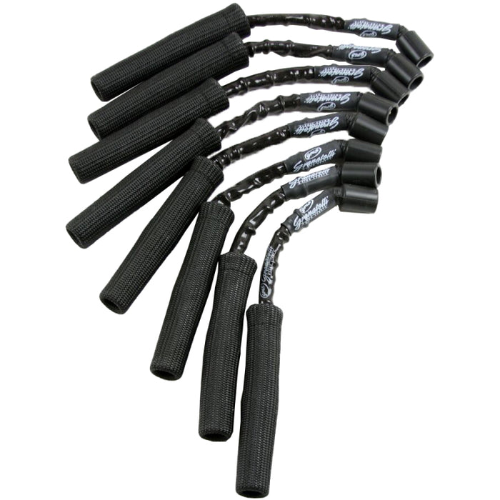 Granatelli Motor Sports 28-1629HTBB Granatelli 99-23 GM Truck V8 Perf Coil-Near-Plug Wire Conn Kit w/9in Lead/Black Jacket/Sleeve