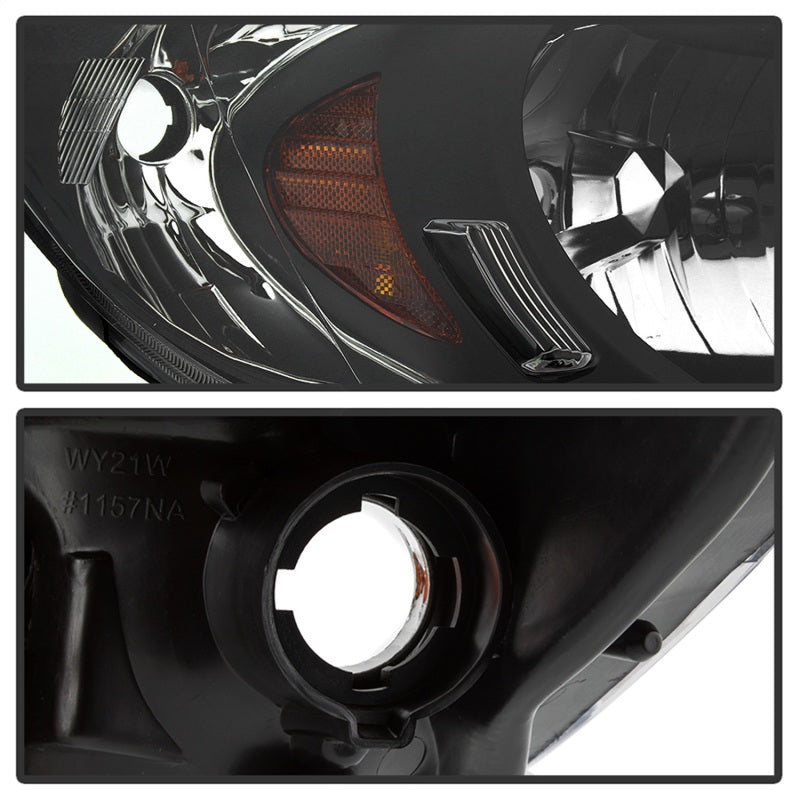 SPYDER 9042706 xTune 04-05 Honda Civic (Excl Hatchback/Si) OEM Style Headlights - Black (HD-JH-HC04-4D-AM-BK)