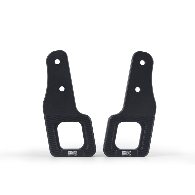 Mishimoto BNTH-F150-17BK 2017+ Ford Raptor / 2009+ Ford F150 Borne Off-Road Billet Tow Hooks - Black