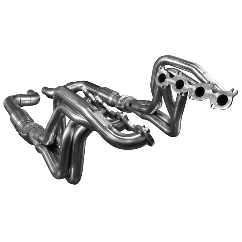 Kooks Headers 1151H431 Kooks 15+ Mustang 5.0L 4V 1 7/8in x 3in SS Headers w/ Green Catted OEM Connection Pipe
