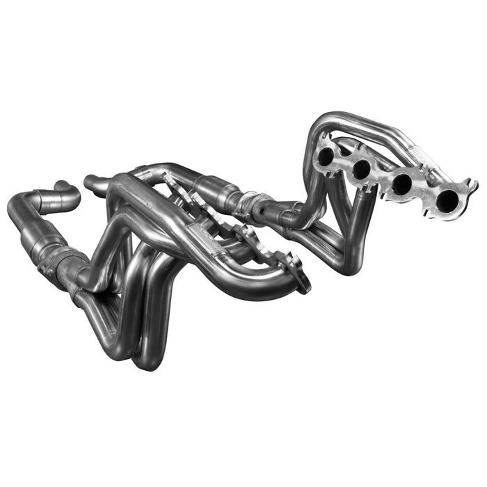 Kooks Headers 1151H431 Kooks 15+ Mustang 5.0L 4V 1 7/8in x 3in SS Headers w/ Green Catted OEM Connection Pipe