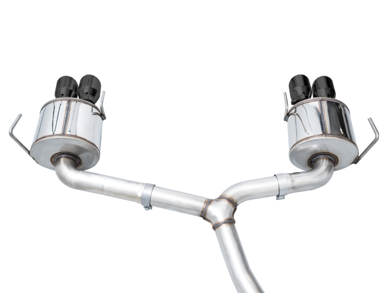 AWE Tuning 3015-43979 2022+ VB Subaru WRX Touring Edition Exhaust - Diamond Black Tips