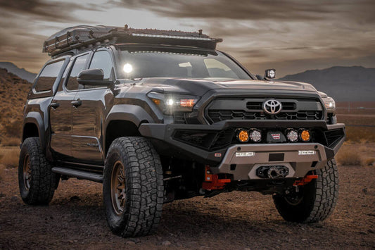ARB 3423210 2024+ Toyota Tacoma Zenith Winch Bar - TXT Black