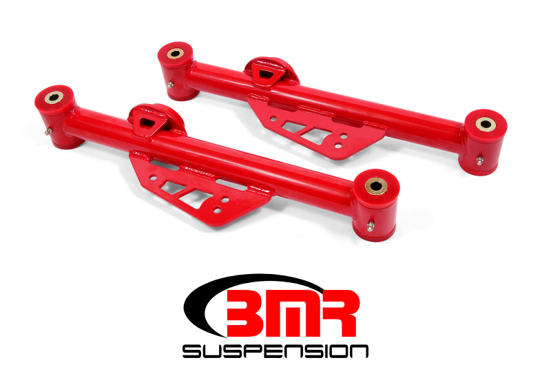 BMR Suspension TCA014R BMR 79-98 Fox Mustang Non-Adj. Lower Control Arms (Polyurethane) - Red