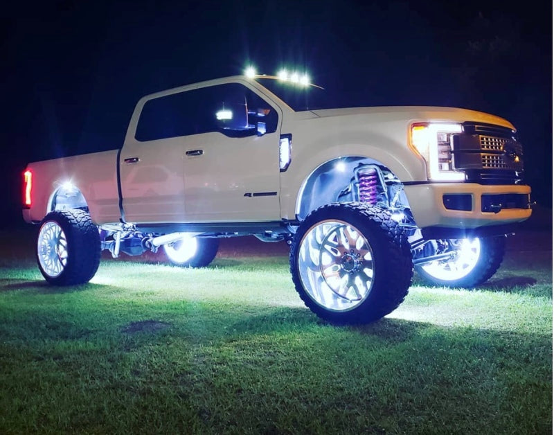 ORACLE Lighting 4228-001 Oracle LED Illuminated Wheel Rings - Double LED - White