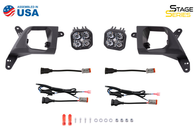 Diode Dynamics DD6833 SS3 Type SV2 LED Fog Light Kit Pro - White SAE Fog