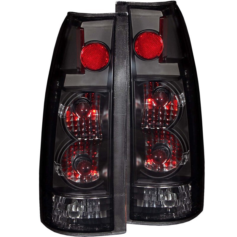 ANZO 211156 1999-2000 Cadillac Escalade Taillights Dark Smoke G2
