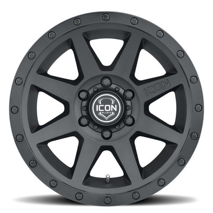 ICON 1818906352DB Rebound 18x9 6x135 6mm Offset 5.25in BS 87.1mm Bore Double Black Wheel
