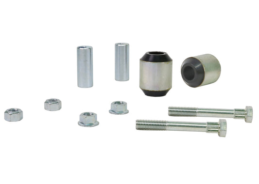 Whiteline W62384 Plus 04/91-05/01 BMW 3 Series Rear Lower/Upper Outer Control Arm Bushing Kit (Camber Adj)