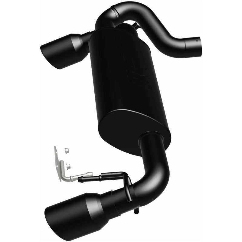 Magnaflow 19558 MagnaFlow 2021 Ford Bronco Street Series Axle-Back Exhaust w/ Dual Split Rear Style Exit- Black Tips