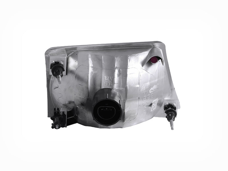 ANZO 111037 1998-2000 Ford Ranger Crystal Headlights Chrome