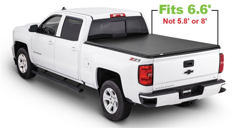 Tonno Pro HF-158 15-19 Chevy Silverado 3500 6.6ft Fleetside Hard Fold Tonneau Cover