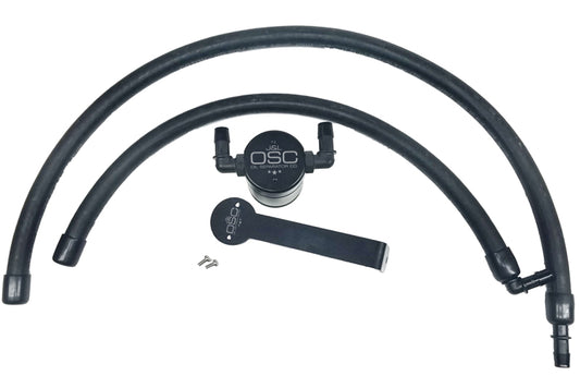 J&L 3065P-B 09-18 RAM 1500 5.7L Passenger Side Oil Separator 3.0 - Black Anodized