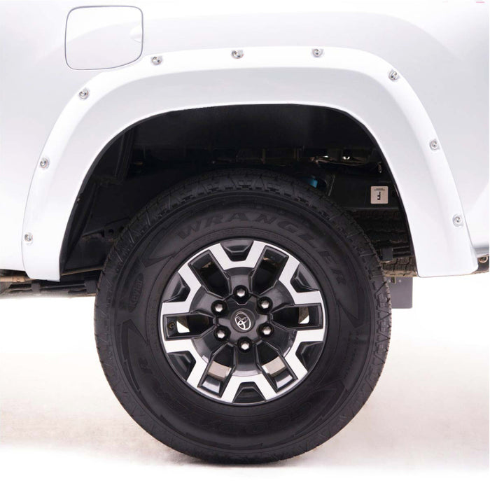 EGR 791574-GAZ 14+ Chev Silverado 6-8ft Bed Bolt-On Look Color Match Fender Flares - Set - Summit White