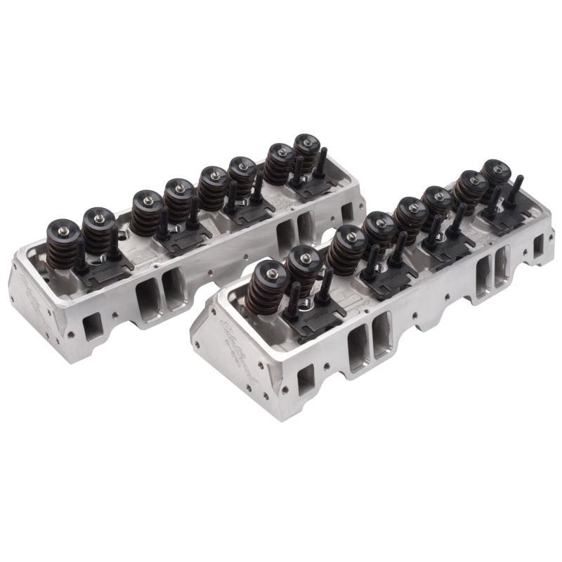 Edelbrock EDE5087 SBC E-Street 210 Heads - 64cc 2.08/1.60