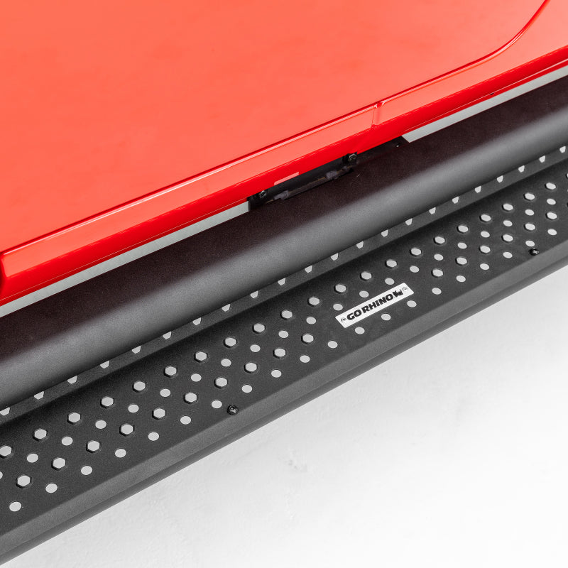 Go Rhino D10068T Dominator Extreme D1 Side Steps - Tex Blk - 68in