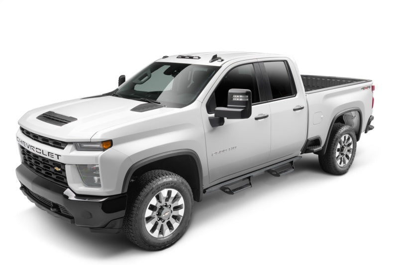 N-Fab PRC1971QC-TX Predator Pro 19-20 Chevy/GMC 1500 Double Cab - Cab Length - Tex. Black