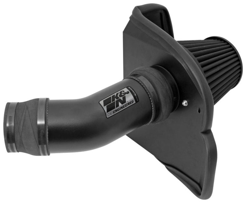 K&N Engineering 71-2545 K&N 11-13 Dodge Challenger V8/12-13 Charger V8 / 12-13 Chrysler 300 Black Performance Intake Kit