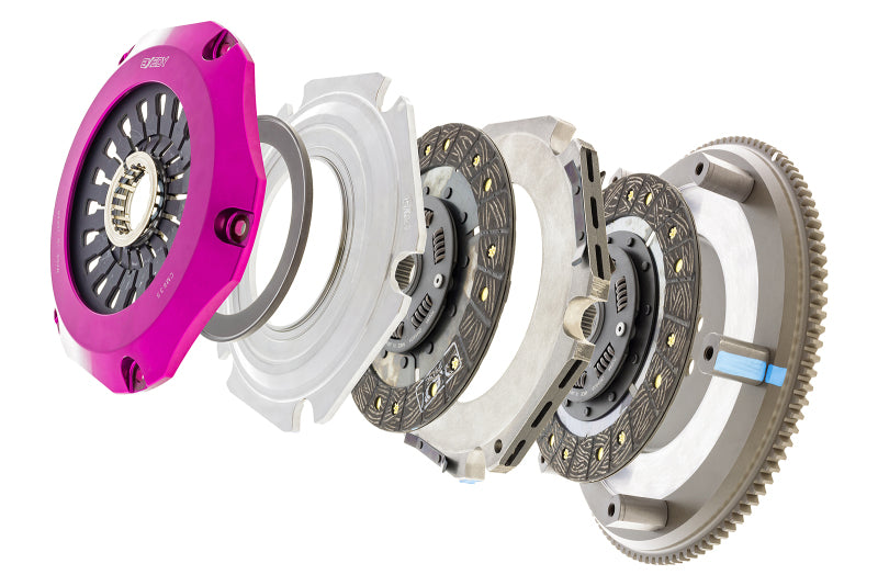 Exedy MM022SDF 96-06 Mitsubishi Evo 4-9 4G63T 2.0L Twin-Organic Clutch Kit