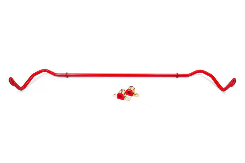 BMR Suspension SB115R BMR 08-19 Dodge Challenger Rear Hollow 25mm Non-Adjustable Sway Bar Kit - Red