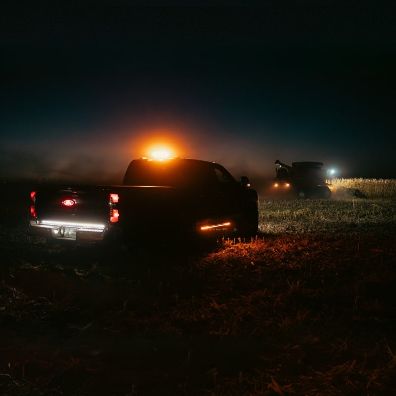 Putco 960112 Universal Yellow Jacket 12in x 4.5in Strobe Light Bar - Yellow/White