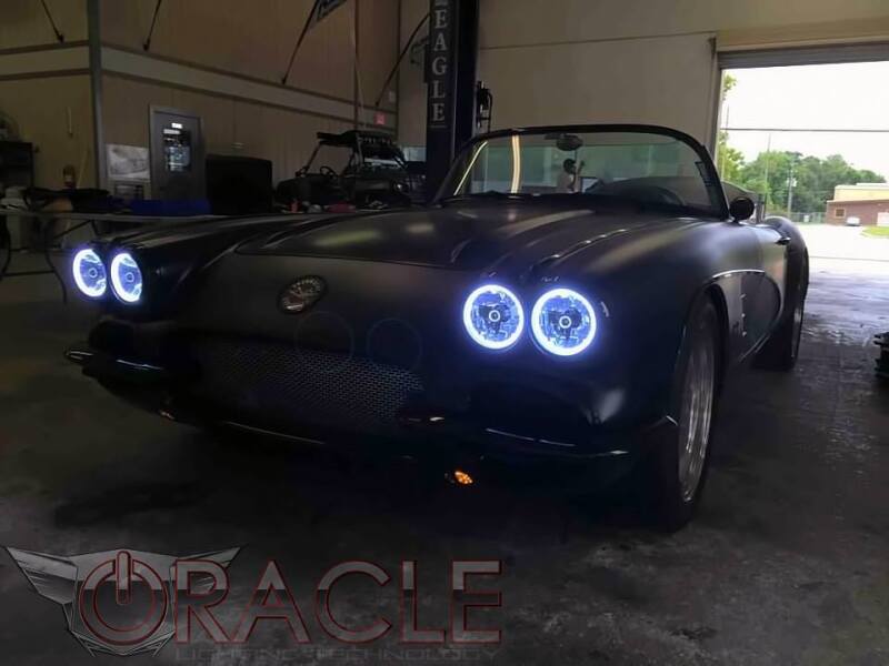 ORACLE Lighting 6904-001 Oracle Pre-Installed Lights 5.75 IN. Sealed Beam - White Halo