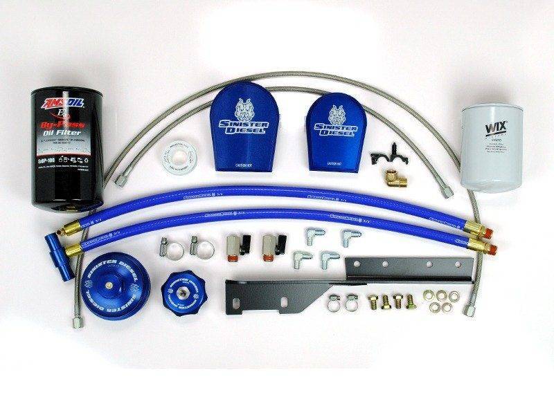 Sinister Diesel SD-EOF-CF-6.0 03-07 Ford 6.0L Oil Filter & Coolant Filtration System