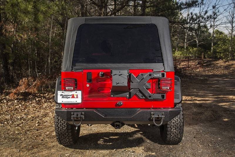 Rugged Ridge 11546.60 Spartacus HD Tire Carrier Kit 97-06 TJ