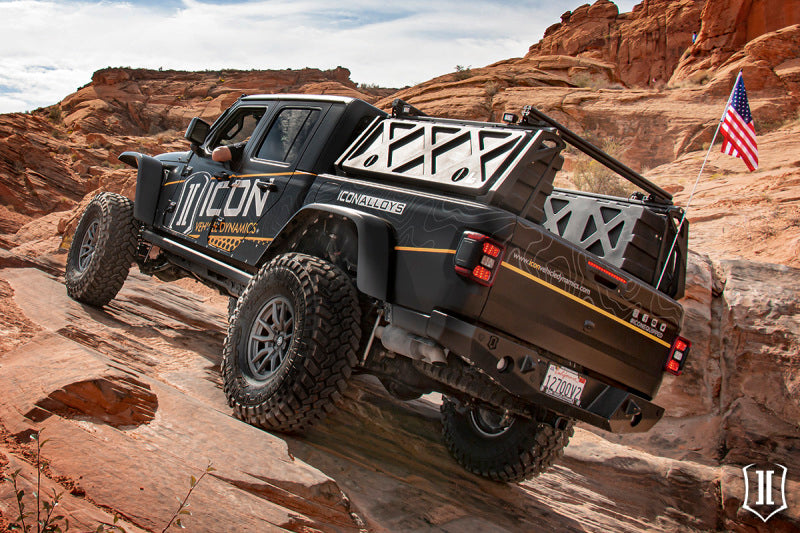 ICON 25166 2020+ Jeep Gladiator JT Pro-Series Rear Bumper