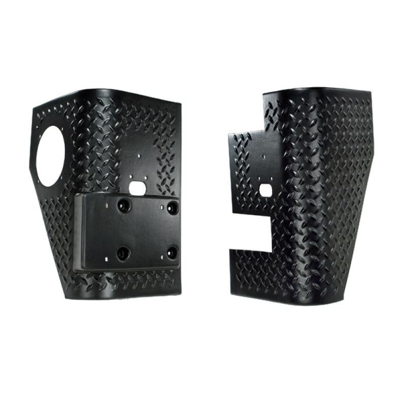 Rugged Ridge 11650.02 Rear Corner Guards Body Armor 97-06 Jeep Wrangler TJ