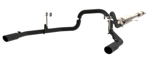 MBRP S5258BLK 2015 Ford F-150 5.0L 3in Cat Back Dual Split Rear Exit Black Exhaust System