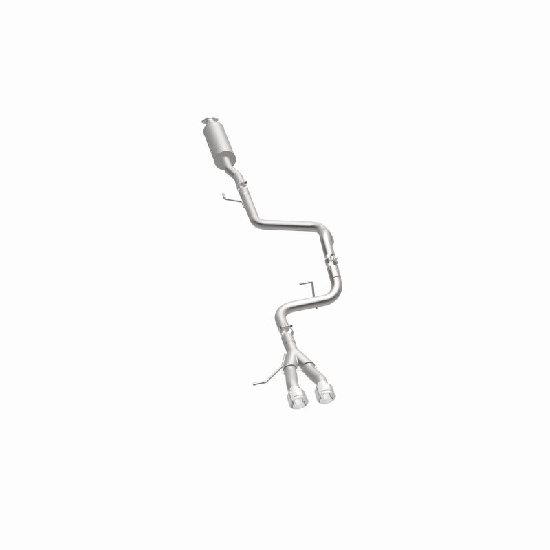 Magnaflow 15215 MagnaFlow 13 Hyundai Veloster 1.6L Turbo Dual Center Rear Exit Stainless Cat Back Perf Exhaust