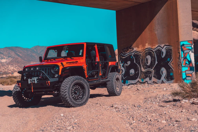 Body Armor 4x4 JK-6154 07-18 Jeep Wrangler JK Tube Doors Front Pair