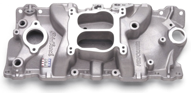Edelbrock EDE3701 SBC Performer Manifold - w/EGR