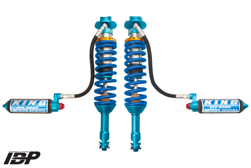 King Shocks 30001-403 2017+ Ford Raptor 4WD Front 3.0 Dia Remote Perf Fin Res Coilover w/Adj/Int Bypass (Pair)